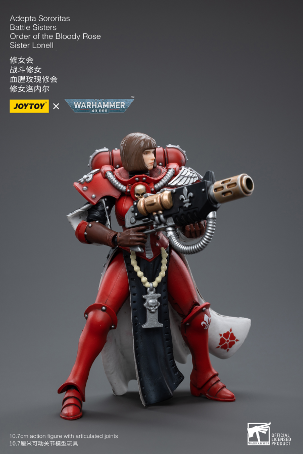 Joy Toy Adepta Sororitas Battle Sisters Order of the Bloody Rose Sister Lonell