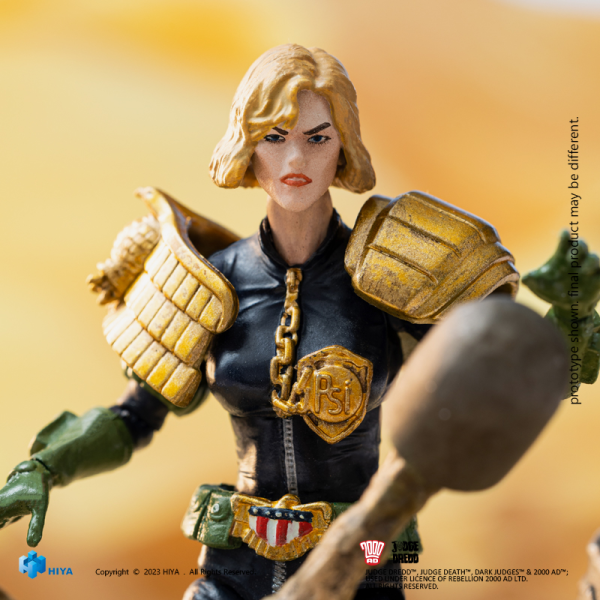 HIYA Toys Judge Anderson VS The Dark Judges