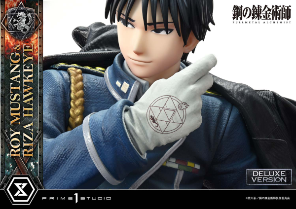 Prime 1 Studio Concept Masterline Fullmetal Alchemist Roy Mustang & Riza Hawkeye DX Bonus Version | 4580708049595