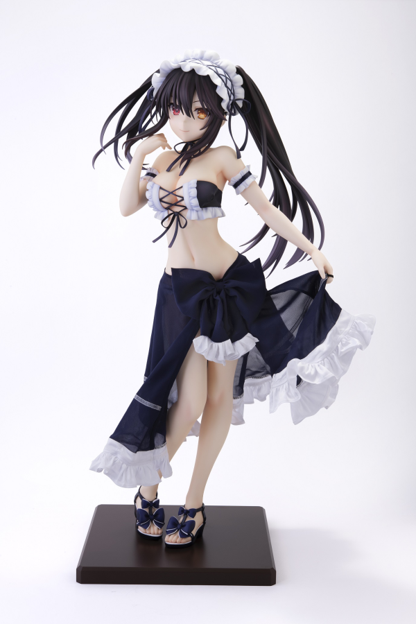 KADOKAWA Date A Live Light Novel: Kurumi Tokisaki Swimsuit Ver. 1/2.5 Scale Figure | 4935228269709