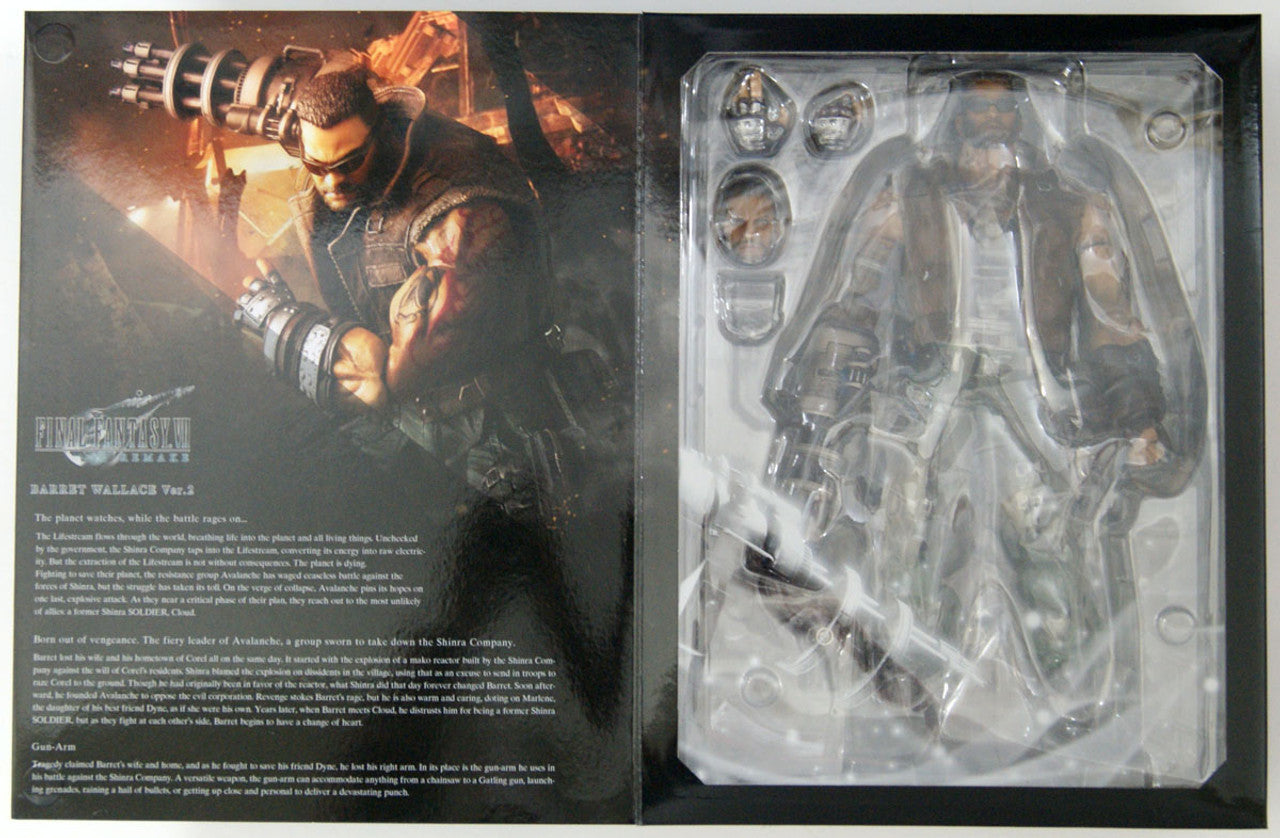 SQUARE ENIX FINAL FANTASY® VII REMAKE PLAY ARTS -KAI- ™ BARRET WALLACE Ver. 2