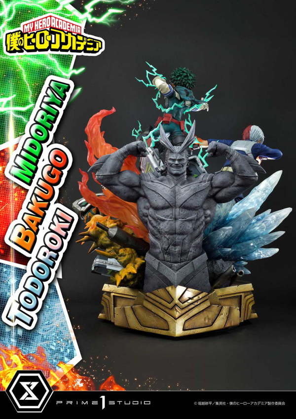 Prime 1 Studio Ultimate Premium Masterline My Hero Academia Midoriya, Bakugo & Todoroki Deluxe Version(4582535945804)(4582535945804)