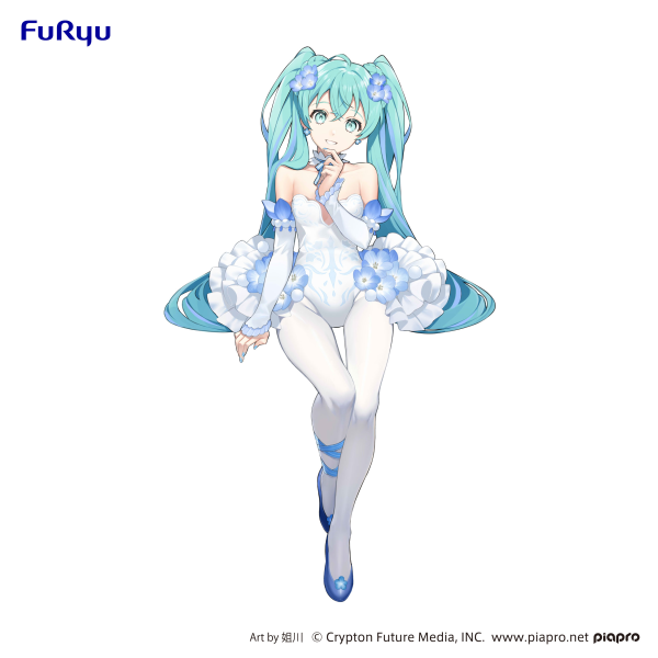 FURYU Corporation Hatsune Miku　Noodle Stopper Figure -Hatsune Miku Flower Fairy Nemophila-(re-run)