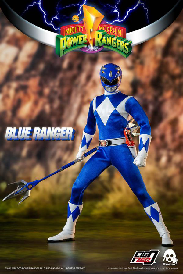 threezero Mighty Morphin Power Rangers - FigZero 1/6 Blue Ranger(4897056203174)(4897056203174)