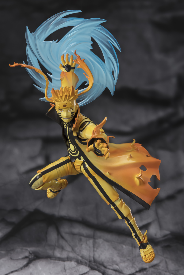 BANDAI Tamashii NARUTO UZUMAKI [Kurama Link Mode] -Courageous Strength That Binds- "Naruto -Shippuuden-, TAMASHII NATIONS S.H.Figuarts (P-Bandai Exclusive)