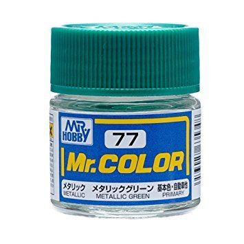 Mr Hobby Mr. Color 77 - Metallic Green (Metallic/Primary Car)