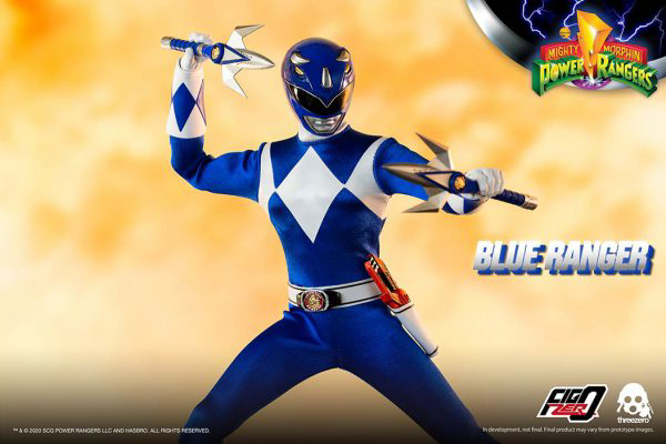 threezero Mighty Morphin Power Rangers - FigZero 1/6 Blue Ranger(4897056203174)(4897056203174)