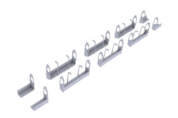 PMOA New model Long seat interior set