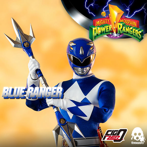 threezero Mighty Morphin Power Rangers - FigZero 1/6 Blue Ranger(4897056203174)(4897056203174)