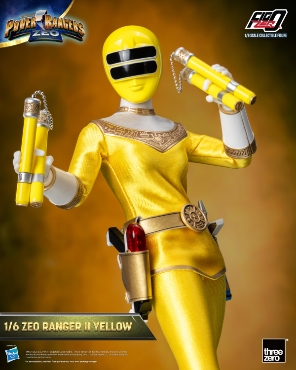 Three Zero Power Rangers Zeo - FigZero 1/6 Zeo Ranger II Yellow