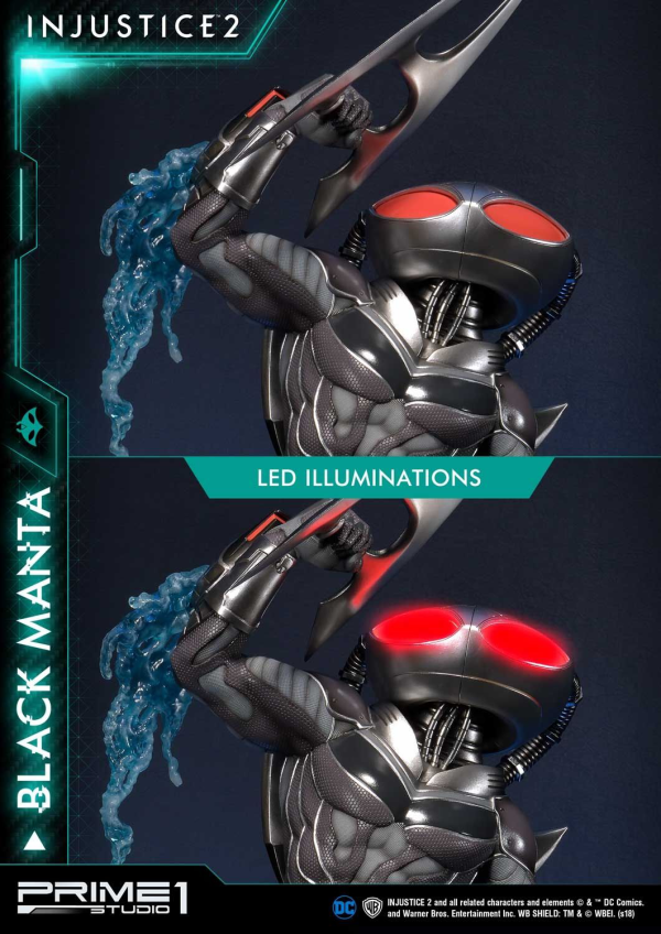 Prime 1 Studio Premium Masterline Injustice 2 Black Manta EX Version(4562471907180)(4562471907180)