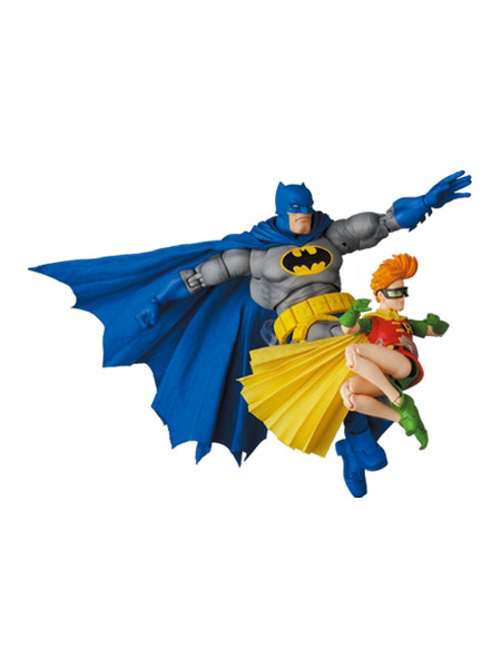 Medicom Toy MAFEX BATMAN BLUE Ver. & ROBIN (The Dark Knight Returns)(4530956471396)(4530956471396)