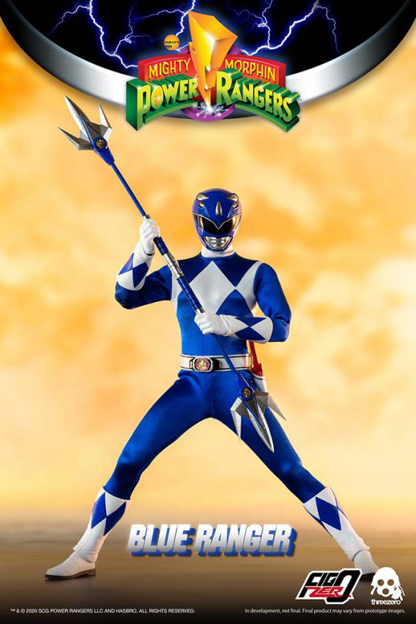 threezero Mighty Morphin Power Rangers - FigZero 1/6 Blue Ranger(4897056203174)(4897056203174)