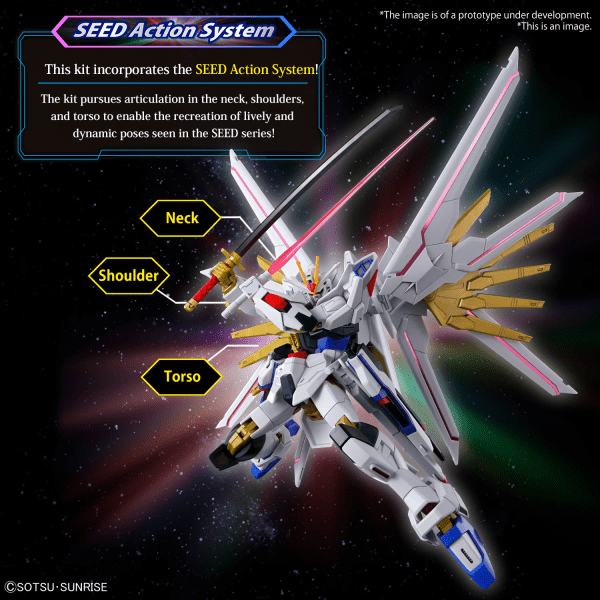 BANDAI Hobby HG 1/144 MIGHTY STRIKE FREEDOM GUNDAM