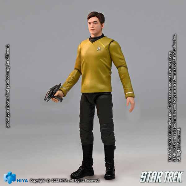 HIYA Toys Exquisite Mini Series 1/18 Scale STAR TREK 2009 Sulu