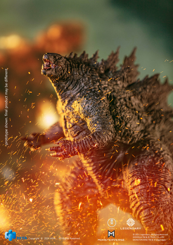 HIYA Toys STYLIST SERIES: "GODZILLA VS KONG" - Godzilla