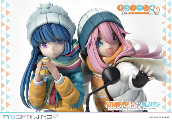 LAID BACK CAMP PRISMA NADESHIKO & RIN SHIMA 1/7 PVC FIG