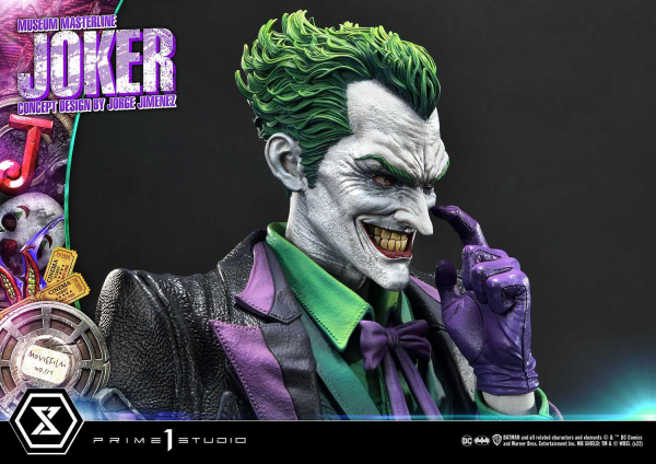 Prime 1 Studio Museum Masterline Batman (Comics) The Joker (Concept Design by Jorge Jimenez) DX Bonus Version | 4580708041216