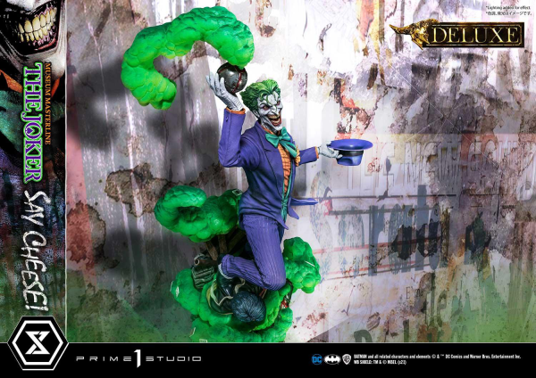 Prime 1 Studio Museum Masterline Batman (Comics) The Joker - Say Cheese DX Bonus Version | 4580708035123