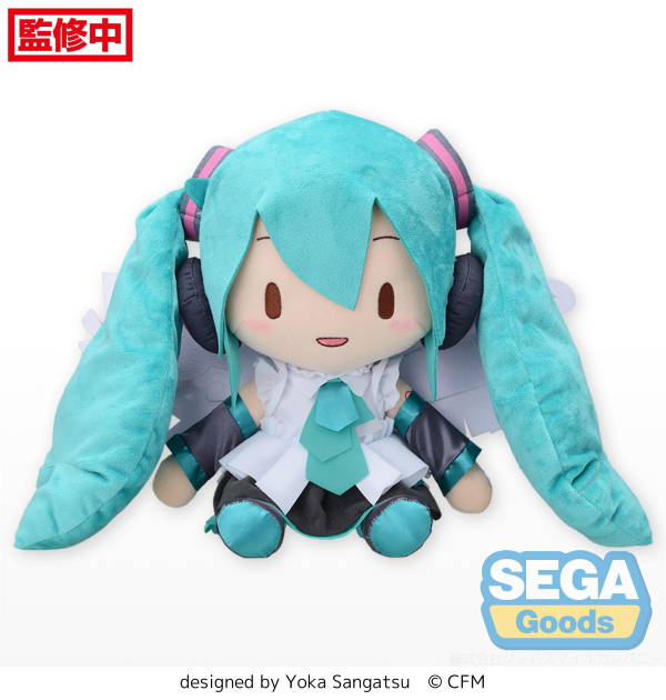 SEGA Fuwapetit "Hatsune Miku Happy 16th Birthday" Plush (L)