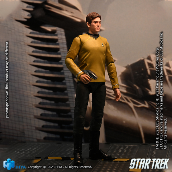 HIYA Toys Exquisite Mini Series 1/18 Scale STAR TREK 2009 Sulu