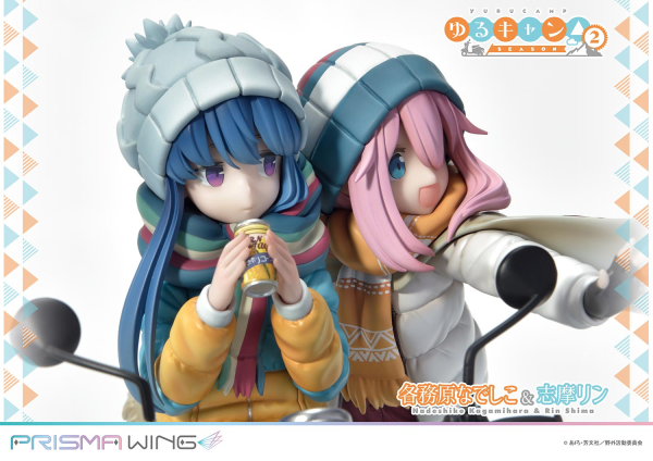 LAID BACK CAMP PRISMA NADESHIKO & RIN SHIMA 1/7 PVC FIG