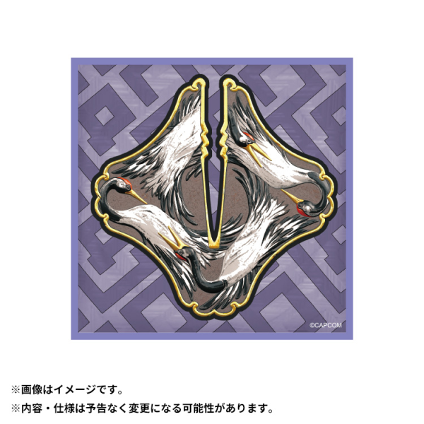 CAPCOM rubber coaster Tsuba Guard: Tenku's Wings | 4976219131315