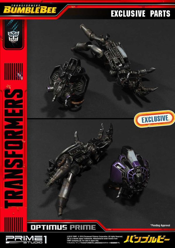 Prime 1 Studio Museum Masterline Transformers: Bumblebee (Film) Optimus Prime Cybertron Edition EX Version | 4562471909016