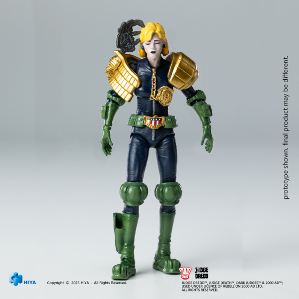 HIYA Toys Exquisite Mini Series JUDGE DREDD Hall of Heroes Judge Anderson