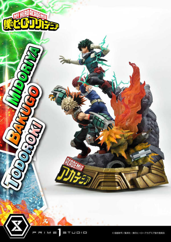 Prime 1 Studio Ultimate Premium Masterline My Hero Academia Midoriya, Bakugo & Todoroki(4582535945798)(4582535945798)