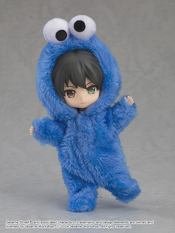 Good Smile Company Nendoroid Doll Kigurumi Pajamas: Cookie Monster(4580590176768)(4580590176768)