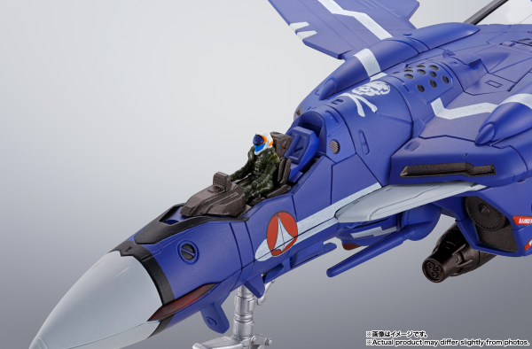 BANDAI Tamashii VF-0S Phoenix (Genius Blue ver.) Macross ZERO, Bandai Spirits HI-Metal R Event Exclusive