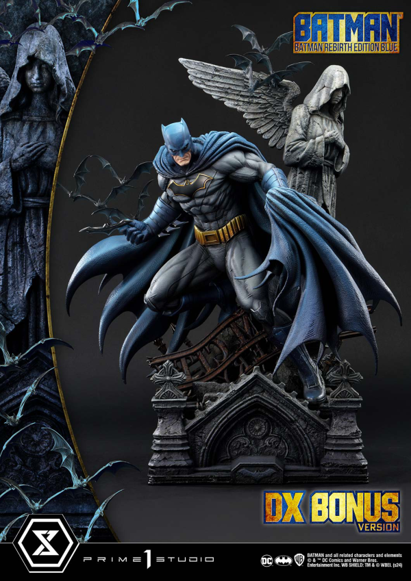 Prime 1 Studio Ultimate Premium Masterline Batman (Comics) Batman Rebirth Edition (Blue) DX Bonus Version | 4580708049830