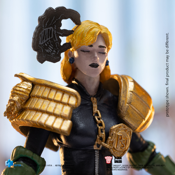 HIYA Toys Exquisite Mini Series JUDGE DREDD Hall of Heroes Judge Anderson