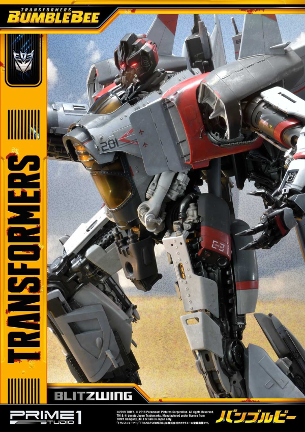 Prime 1 Studio Museum Masterline Transformers: Bumblebee (Film) Blitzwing EX Version | 4562471908088