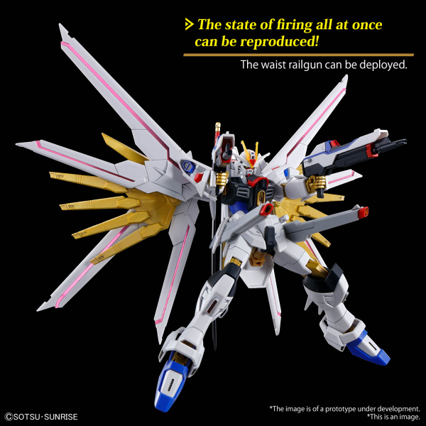 BANDAI Hobby HG 1/144 MIGHTY STRIKE FREEDOM GUNDAM