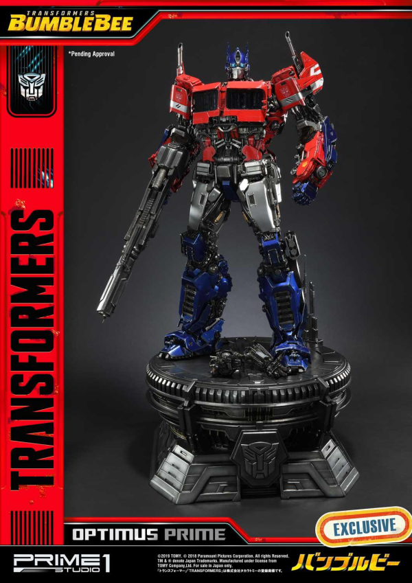 Prime 1 Studio Museum Masterline Transformers: Bumblebee (Film) Optimus Prime Cybertron Edition EX Version | 4562471909016