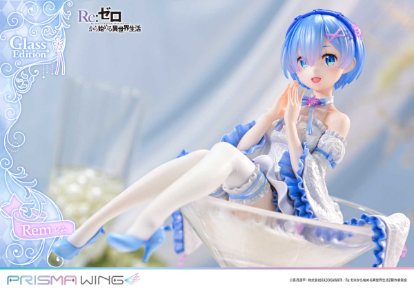 Prime 1 Studio PRISMA WING  Re:ZERO -Starting Life in Another World-  Rem Glass Edition  1/7 Scale Pre-Painted Figure | 4580708049502