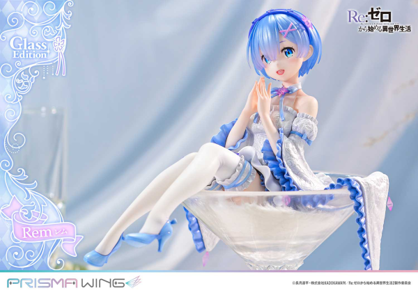 Prime 1 Studio PRISMA WING  Re:ZERO -Starting Life in Another World-  Rem Glass Edition  1/7 Scale Pre-Painted Figure | 4580708049502