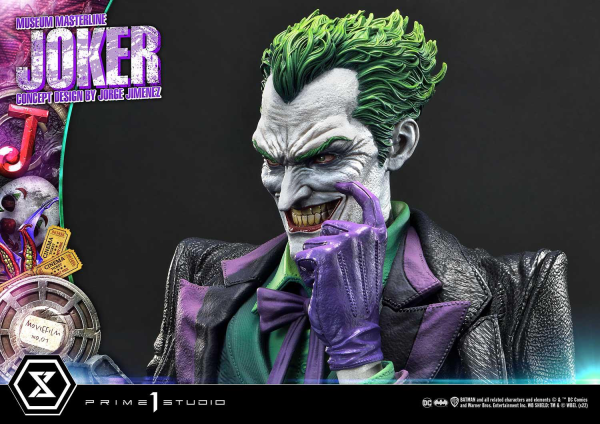 Prime 1 Studio Museum Masterline Batman (Comics) The Joker (Concept Design by Jorge Jimenez) DX Bonus Version | 4580708041216