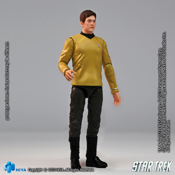 HIYA Toys Exquisite Mini Series 1/18 Scale STAR TREK 2009 Sulu