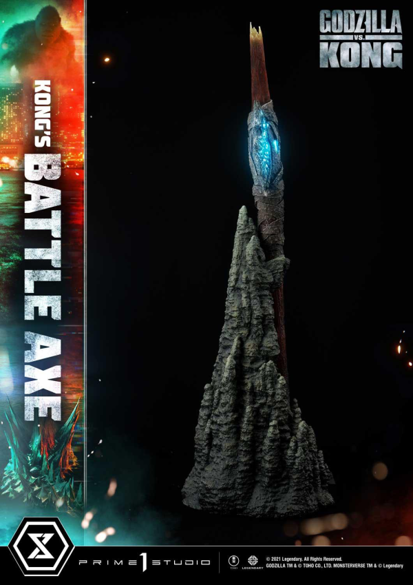 Prime 1 Studio Life Size Bust Godzilla vs Kong (Film) Kong's Battle Axe | 4580708032139