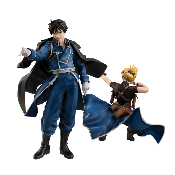 MegaHouse Precious G.E.M. FULLMETAL ALCHEMIST Roy Mustang & Liza Hawkeye(Repeat)(4535123842894)(4535123842894)