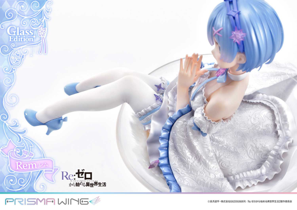 Prime 1 Studio PRISMA WING  Re:ZERO -Starting Life in Another World-  Rem Glass Edition  1/7 Scale Pre-Painted Figure | 4580708049502