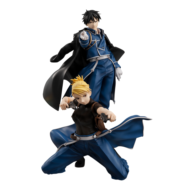 MegaHouse Precious G.E.M. FULLMETAL ALCHEMIST Roy Mustang & Liza Hawkeye(Repeat)(4535123842894)(4535123842894)