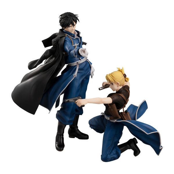 MegaHouse Precious G.E.M. FULLMETAL ALCHEMIST Roy Mustang & Liza Hawkeye(Repeat)(4535123842894)(4535123842894)