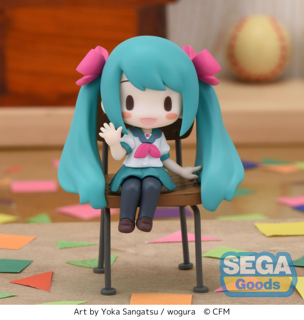 SEGA "Hatsune Miku" Series Perching Mini Figure "Hatsune Miku 16th Anniversary" (EX) (Carton Order Only)