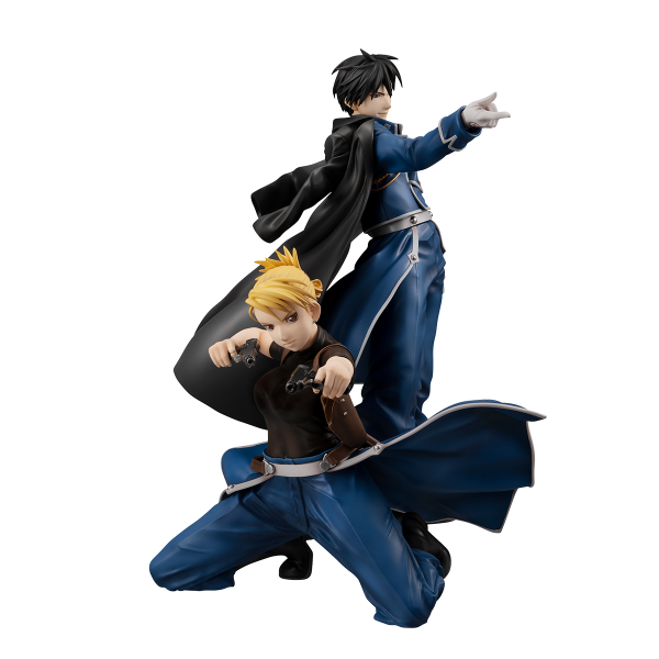 MegaHouse Precious G.E.M. FULLMETAL ALCHEMIST Roy Mustang & Liza Hawkeye(Repeat)(4535123842894)(4535123842894)