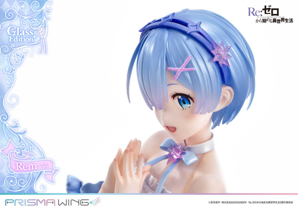 Prime 1 Studio PRISMA WING  Re:ZERO -Starting Life in Another World-  Rem Glass Edition  1/7 Scale Pre-Painted Figure | 4580708049502