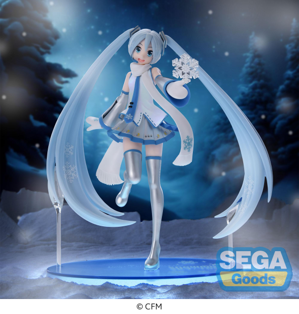 SEGA Luminasta "Hatsune Miku" Series "SNOW MIKU" ~Snow Miku Sky Town Ver.~